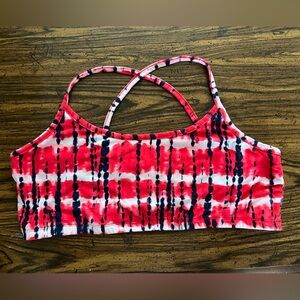 No Boundaries Red, White, and Blue Bralette Juniors Size XXL / 2X / 19